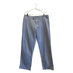 Croft &‎ Barrow Mens Pants Straight Leg Casual Dress Trousers 36x32 0009